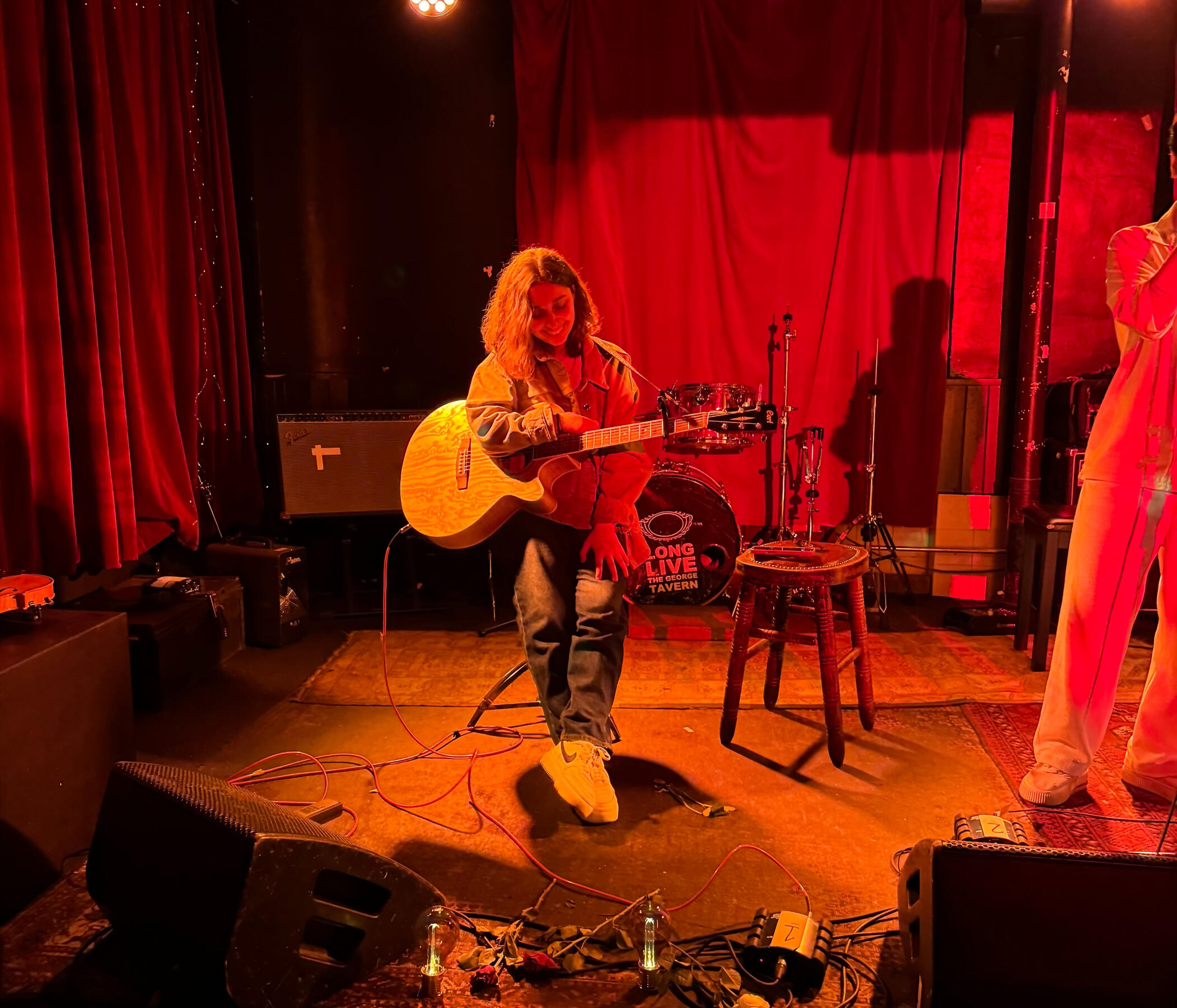Playing Guitar For Vincent J