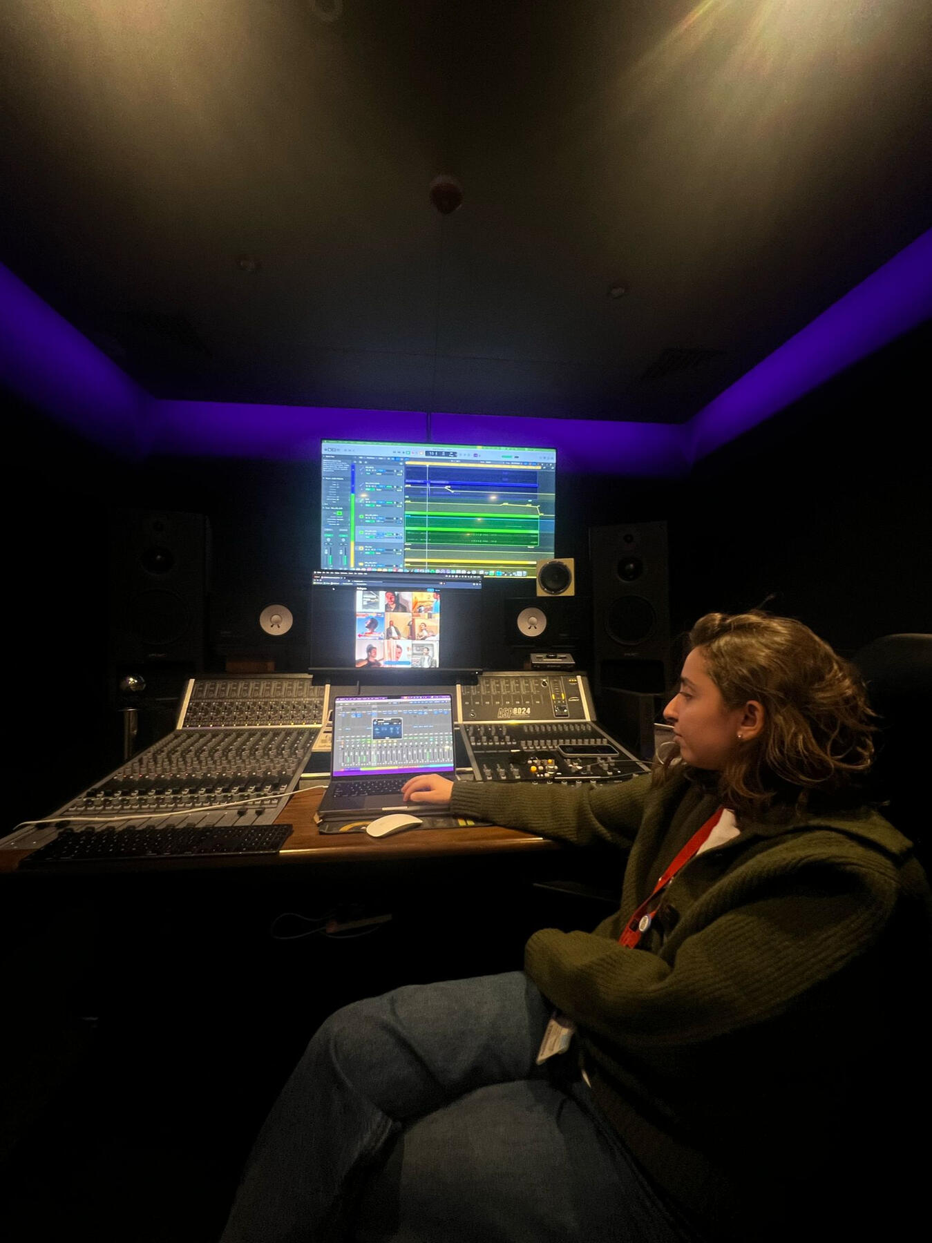 Mixing Session With Artist