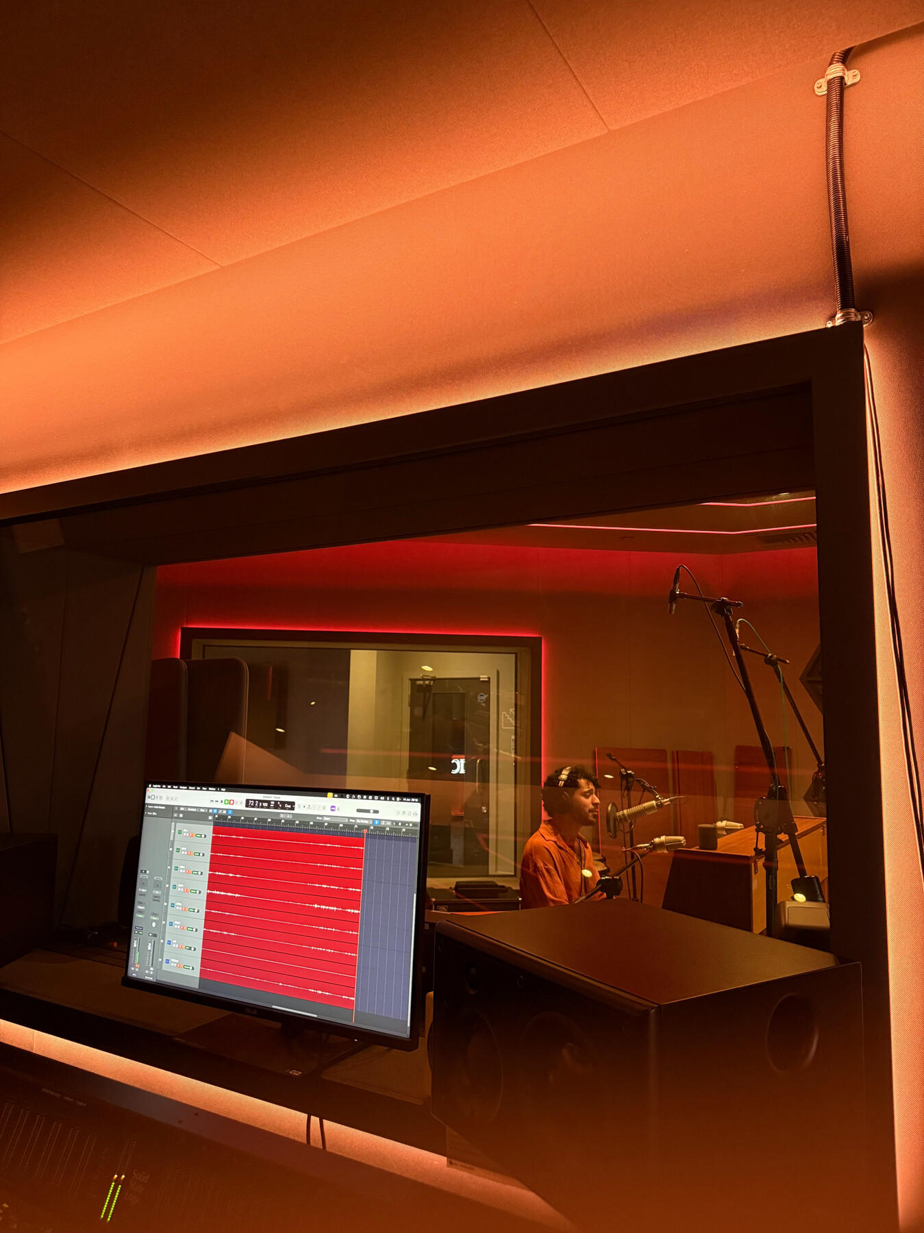 Recording Session With Aley Baracat